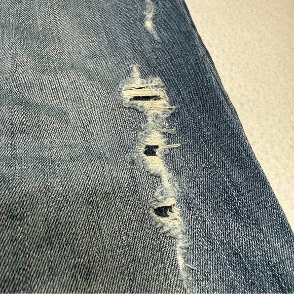 White House Black Market The Skimmer Distressed Mid Rise Jeans Size 8 #2168 - Picture 8 of 10